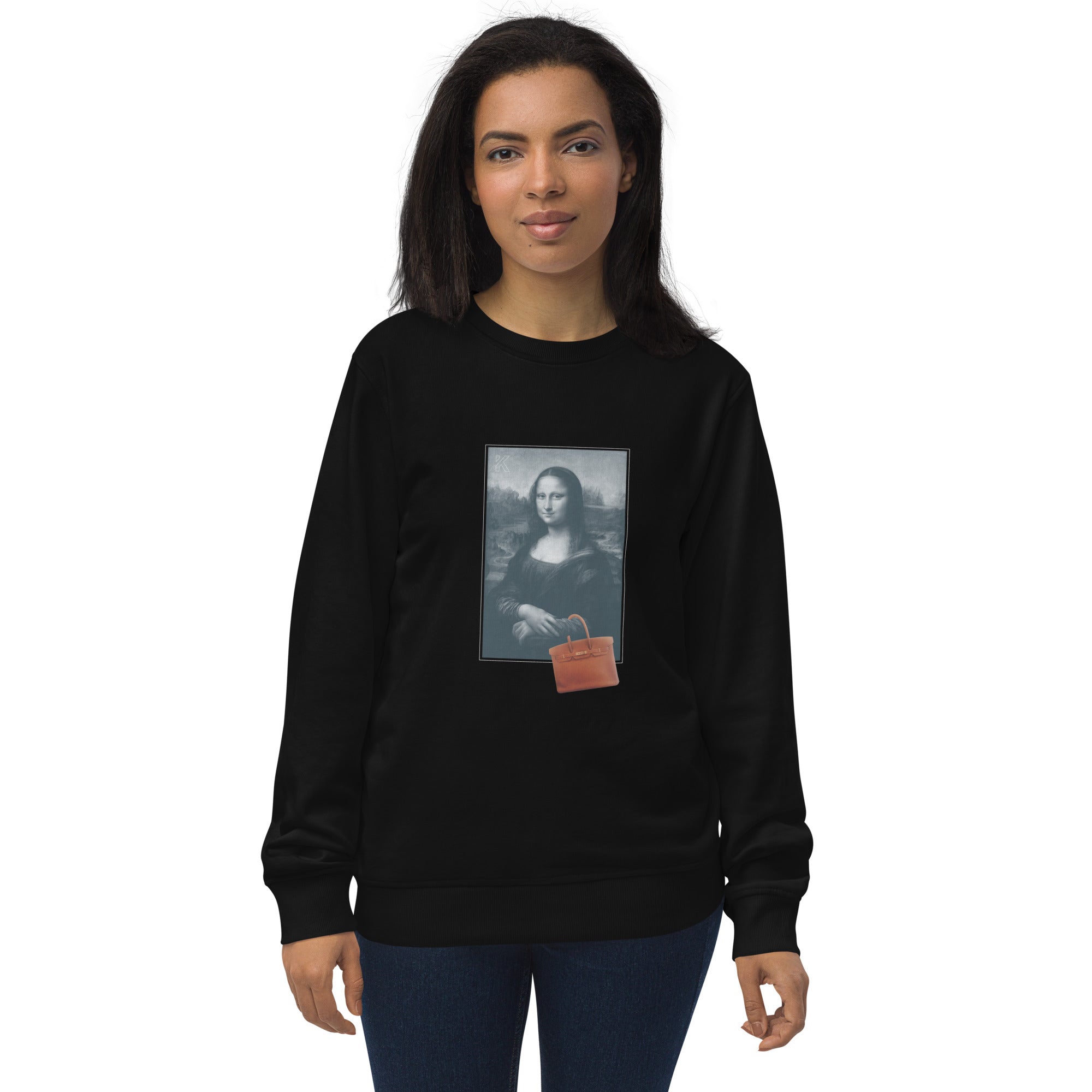 Fashionista Mona Lisa Women's Organic Sweatshirt